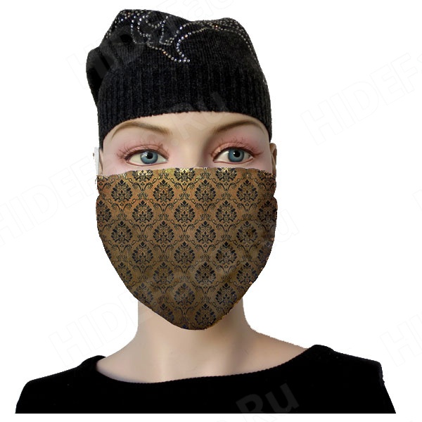 Защитная многоразовая маска с принтом m097